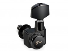 Schaller M6 Fender-Style Locking Staggered Guitar Tuner Black Right 10560471.01.53